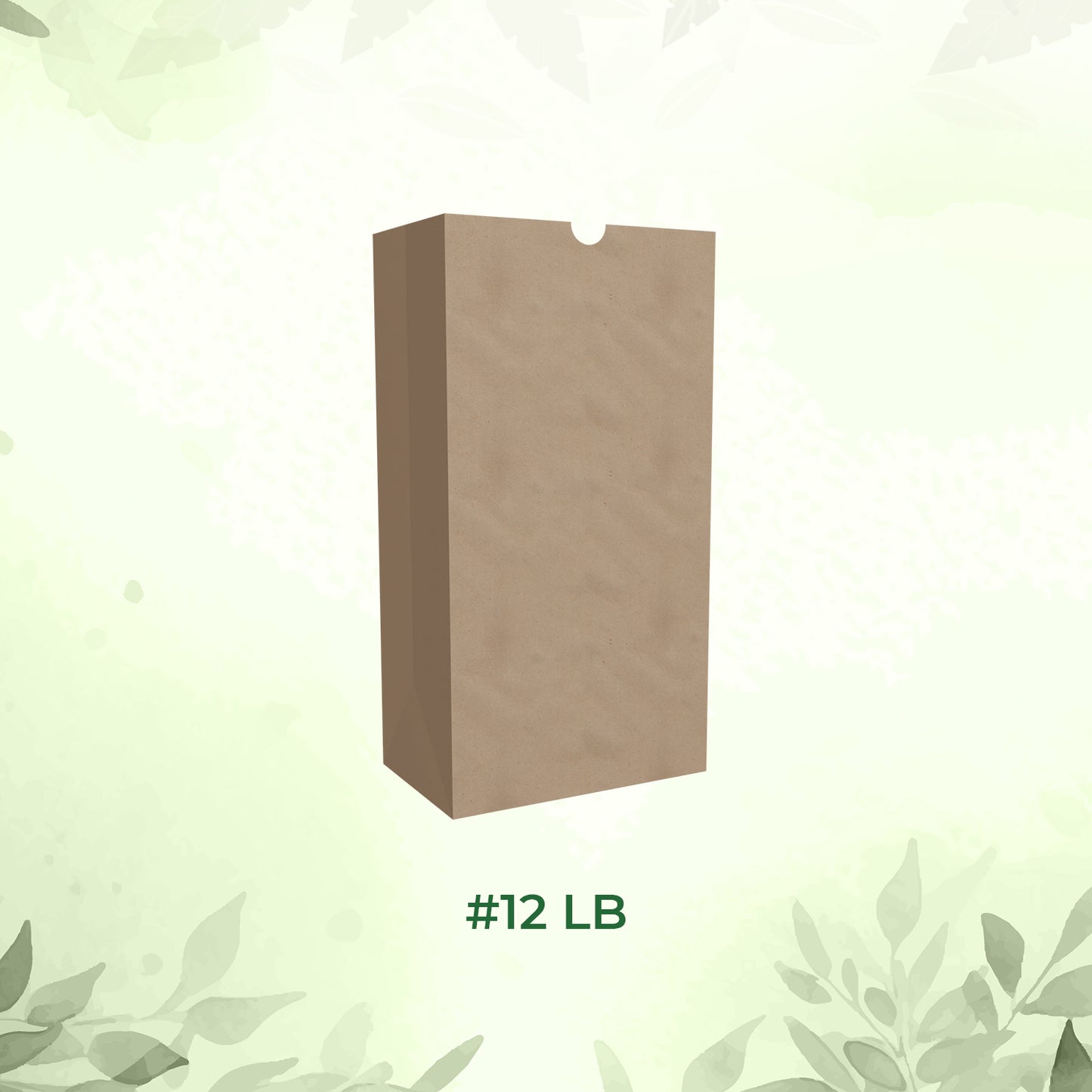 SOS Kraft Paper Bag #14 - 7.75 x 4.75 x 14.8" - 500pcs - Heavy Duty
