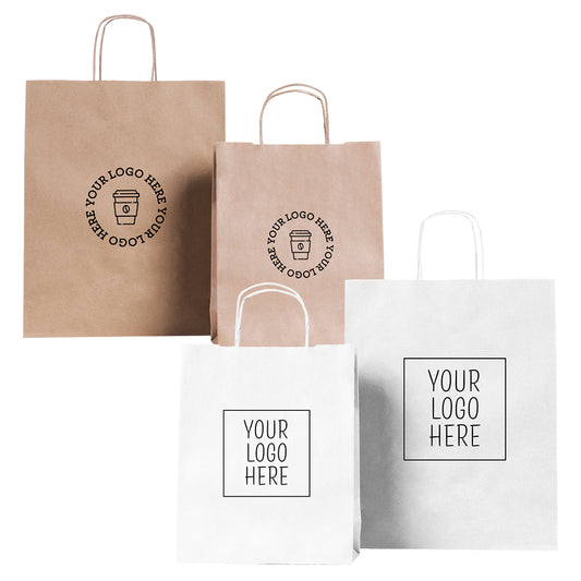 Sac en papier imprimé personnalisé - Sac en papier de marque