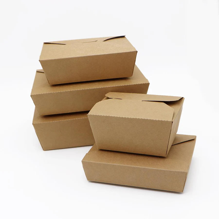 Demo Kraft Foldable Paper Take Out Box