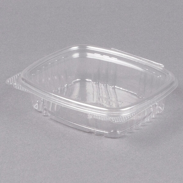 12oz Clear PET Hinged Container