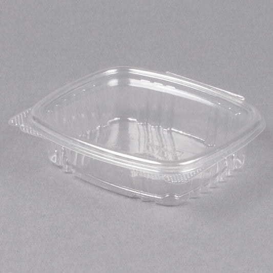 24oz Clear PET Hinged Container