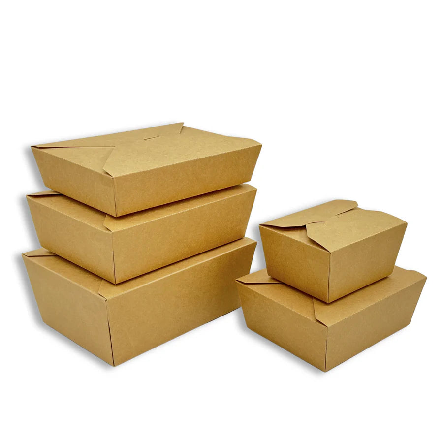 Demo Kraft Foldable Paper Take Out Box