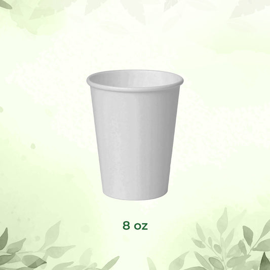 Paper cup 8oz - Coffee Cup - Hot/Cold - 1000pcs