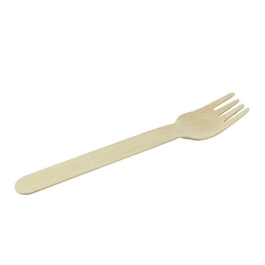 Fourchette en bois - 1000pcs - Compostable